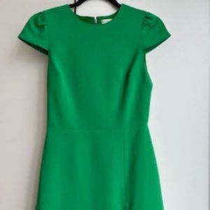 Alice + Olivia size 0 Kelly Green Dress with ZIpper